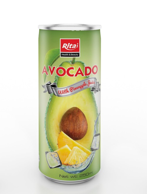 250ml Avocado with Pinapple Juice